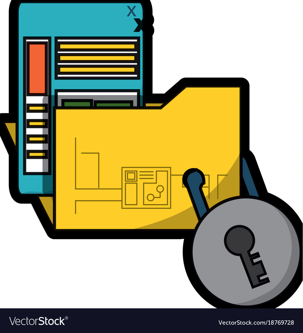 Document folder design concept