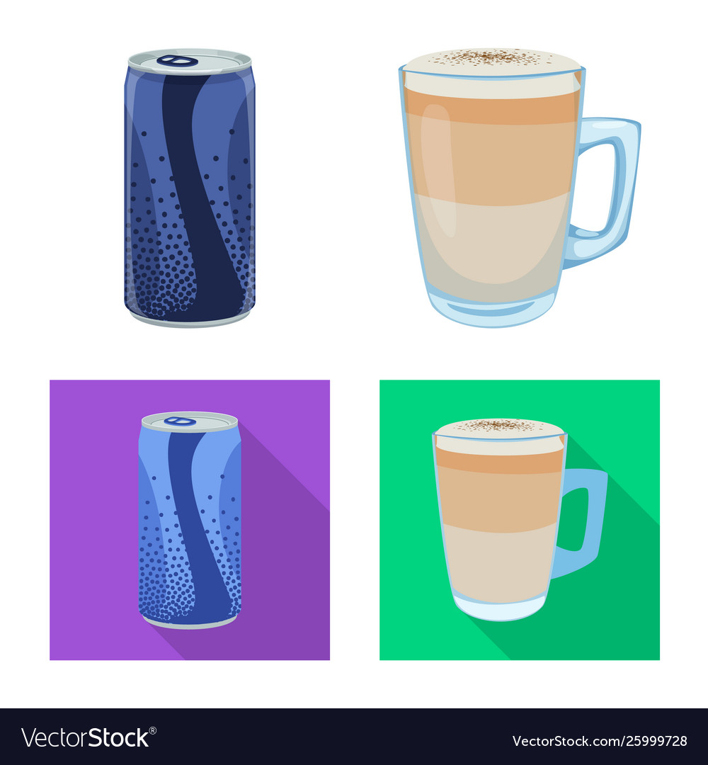 Isolated object drink and bar icon collection