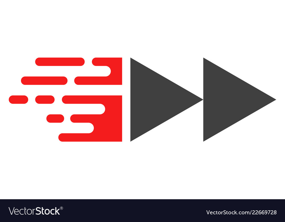 Move with fast speed effect