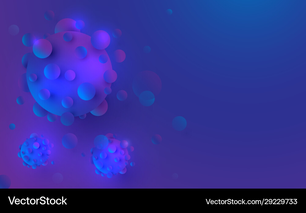 3d render corona virus Royalty Free Vector Image
