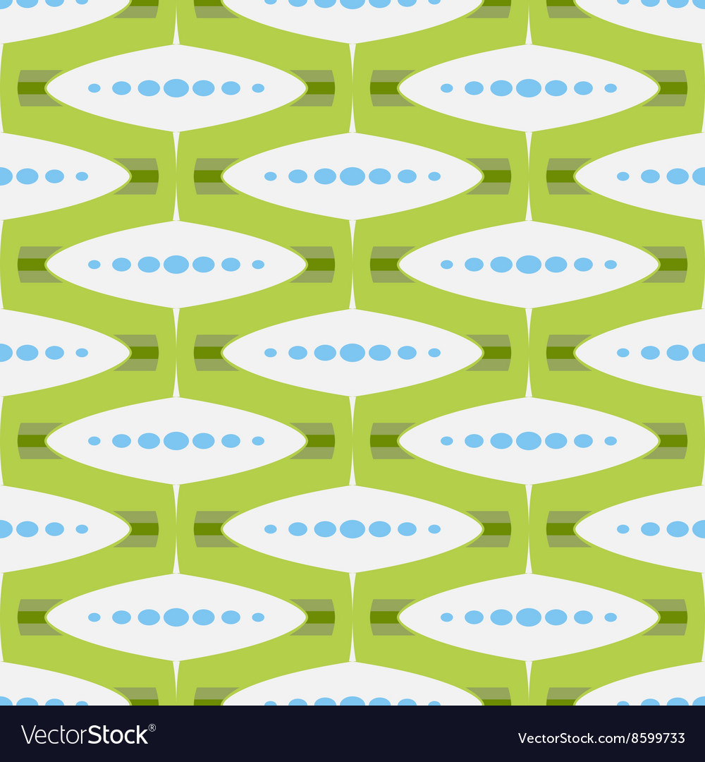 Abstract pattern of ovals