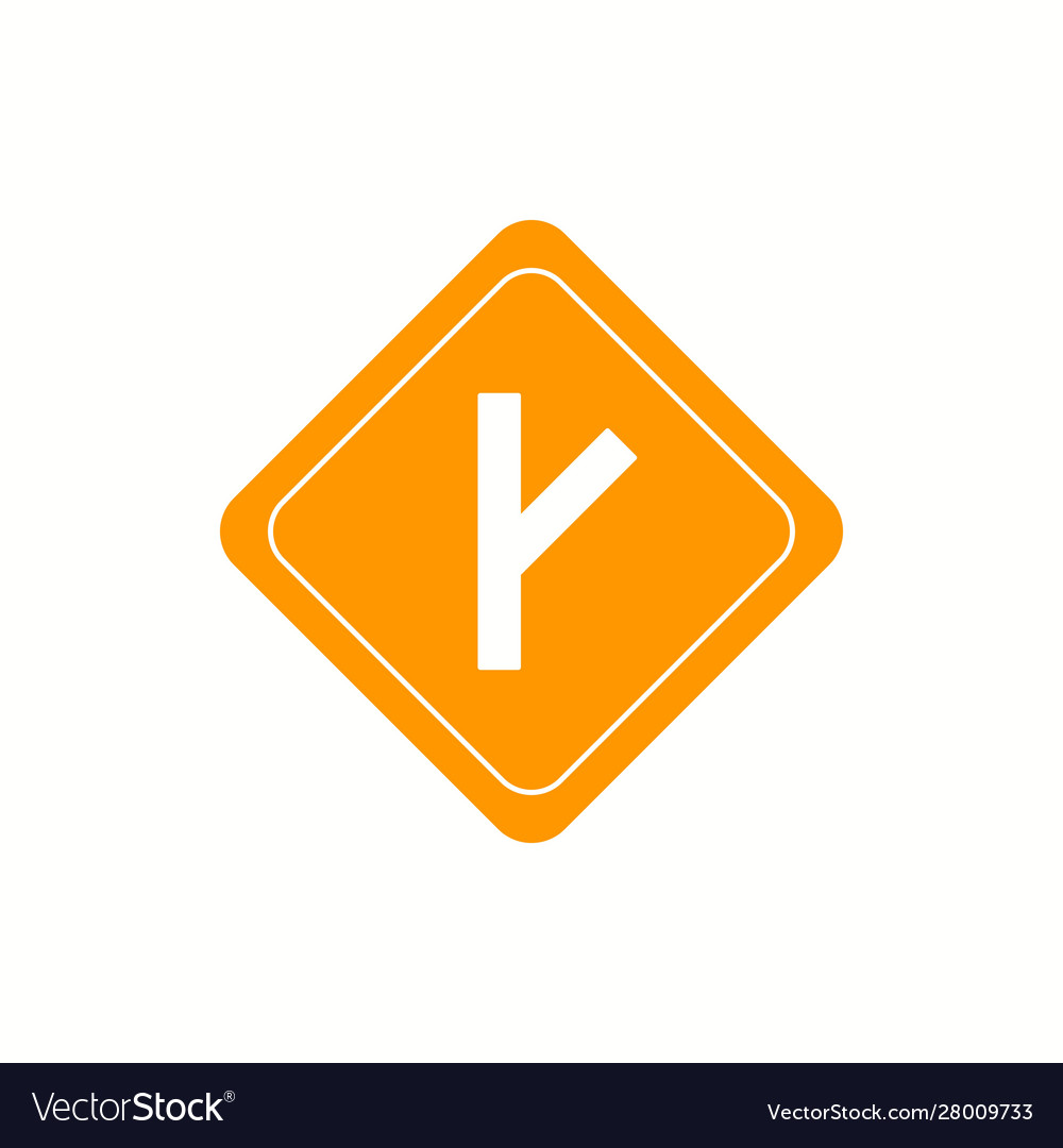 Beautiful link road sign glyph icon