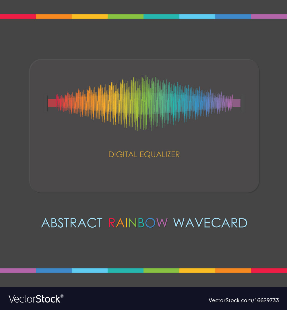 Colorful Digital Equalizer Card