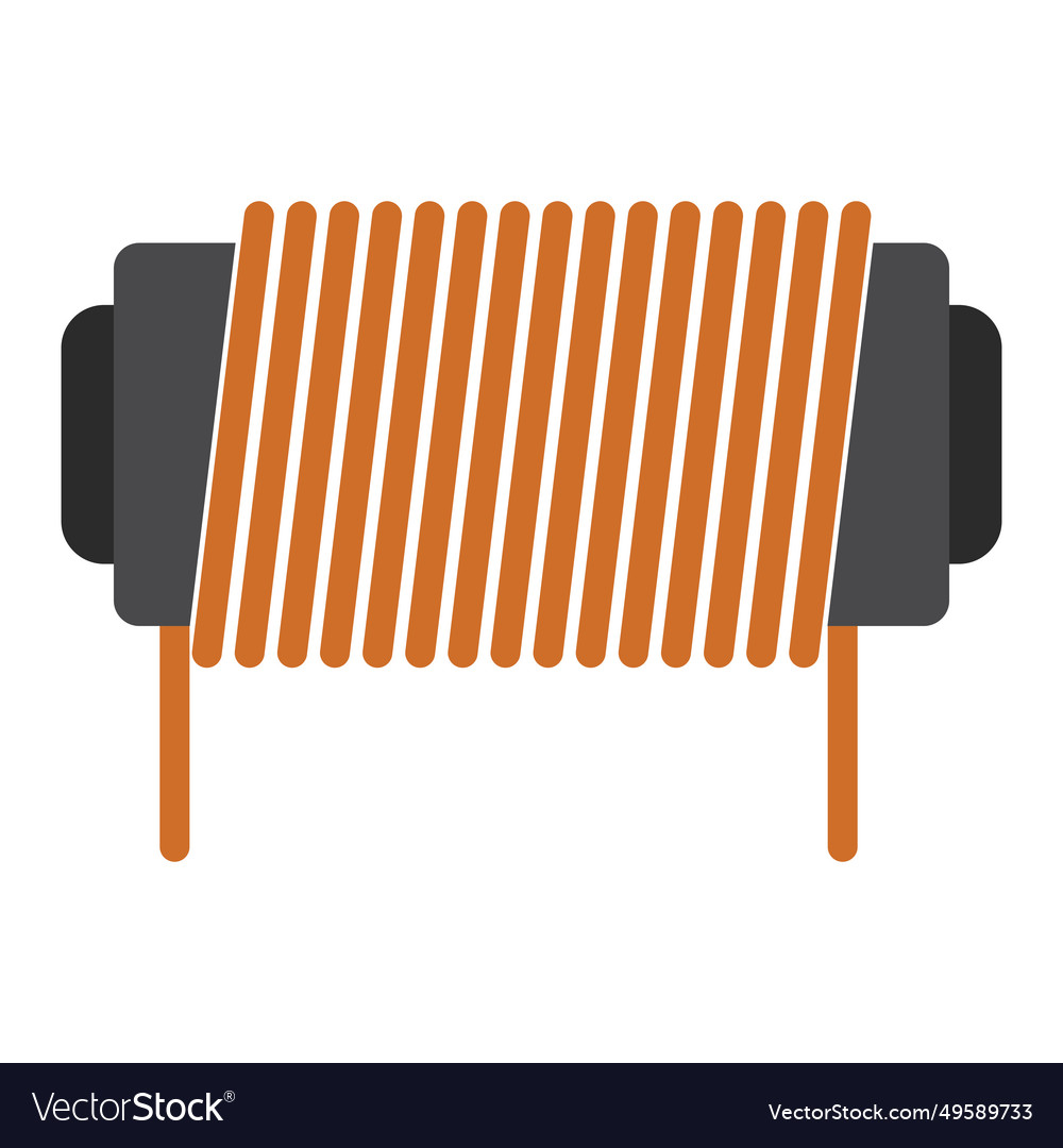 Inductor icon Royalty Free Vector Image - VectorStock