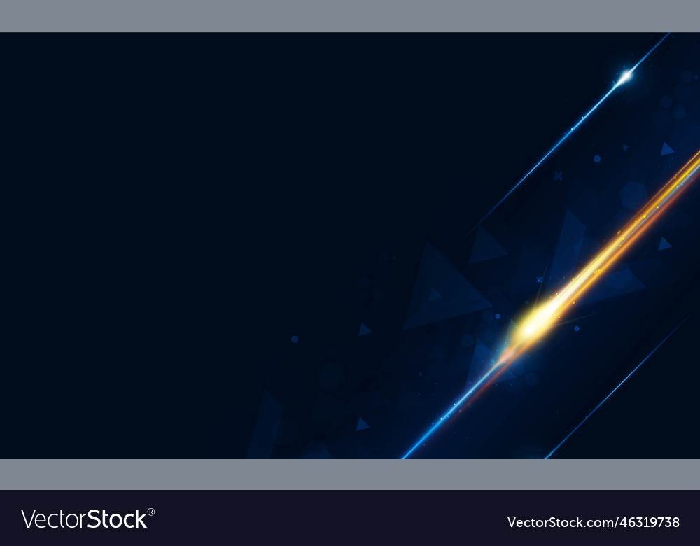 Abstract speed light out technology background