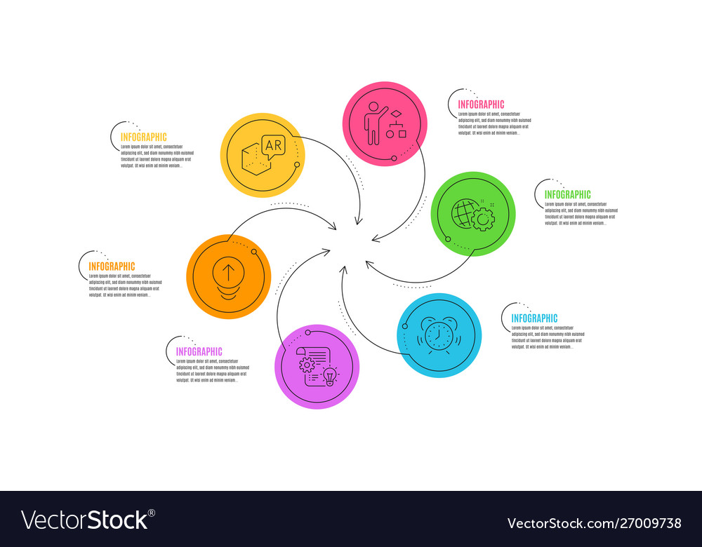 Algorithm time management and augmented reality vector image Algorithm time management and augmented reality