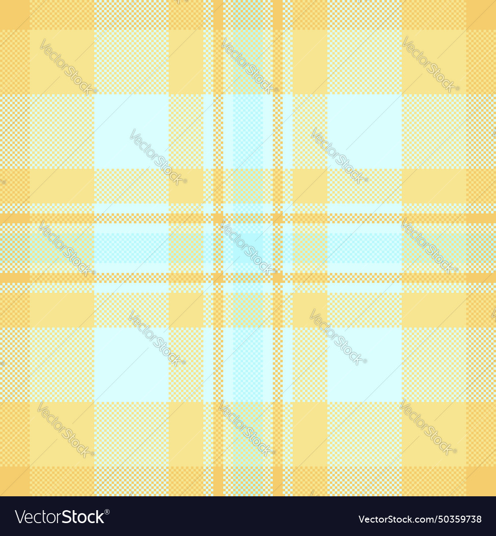 Check texture seamless of fabric pattern vector image Check texture seamless of fabric pattern