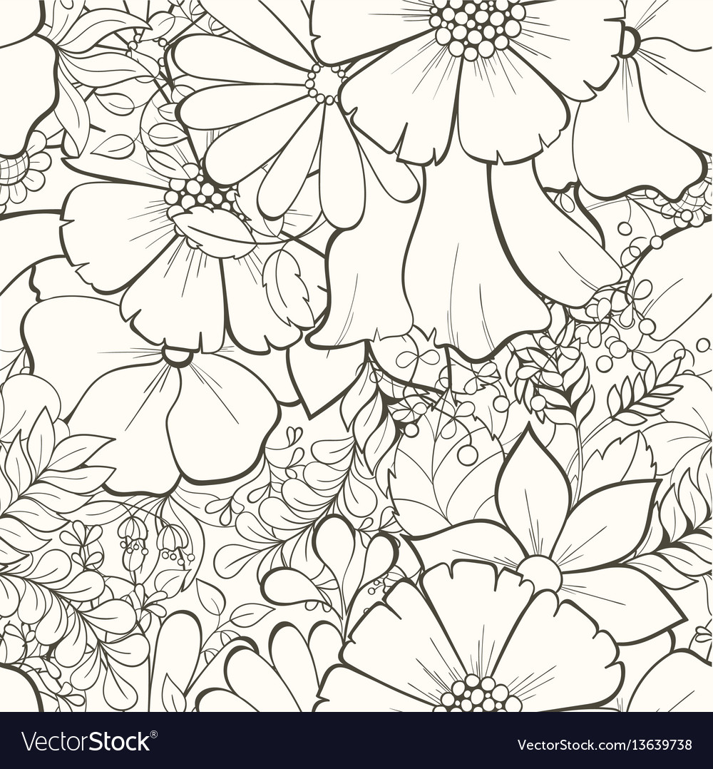 Seamless floral pattern