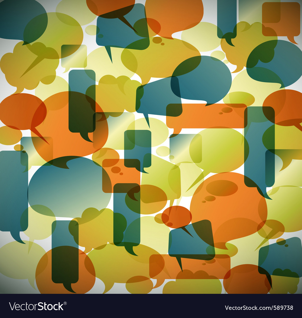 Speech Bubble Pattern