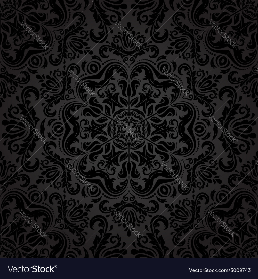 Damask seamless pattern orient background