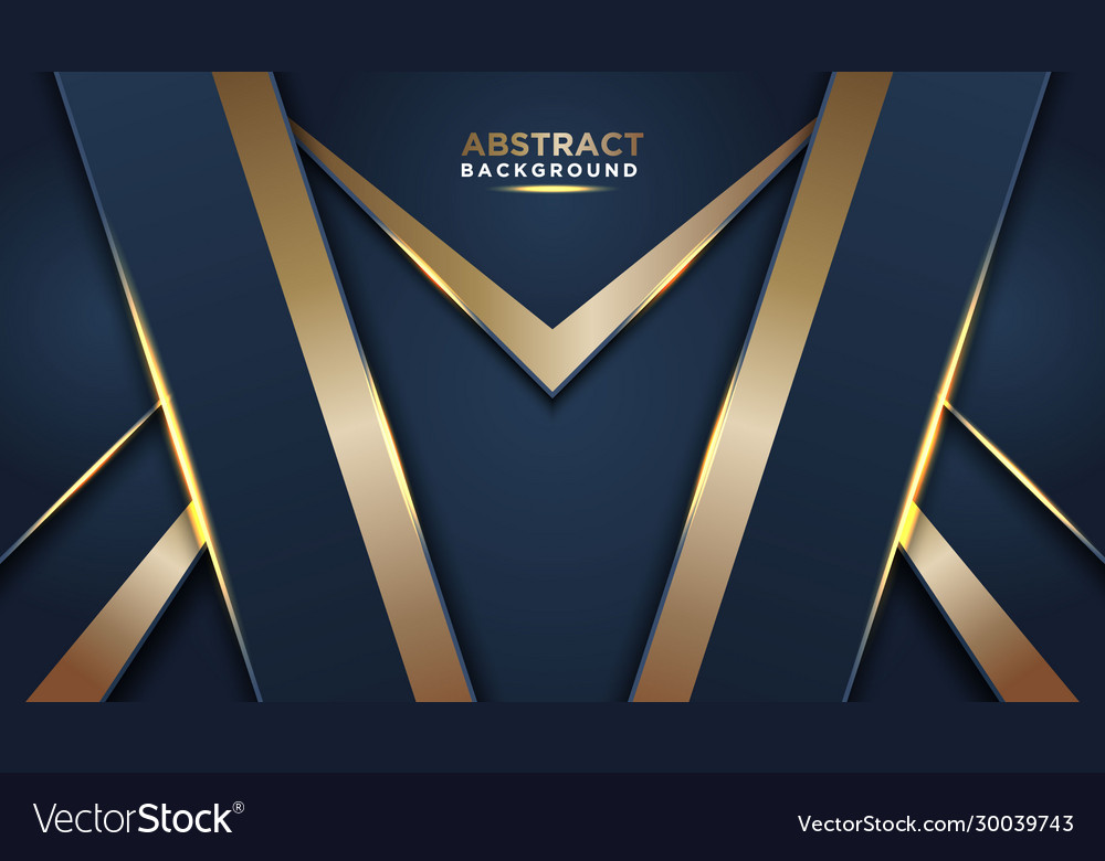 Dark abstract background with blue overlap vector image Dark abstract background with blue overlap