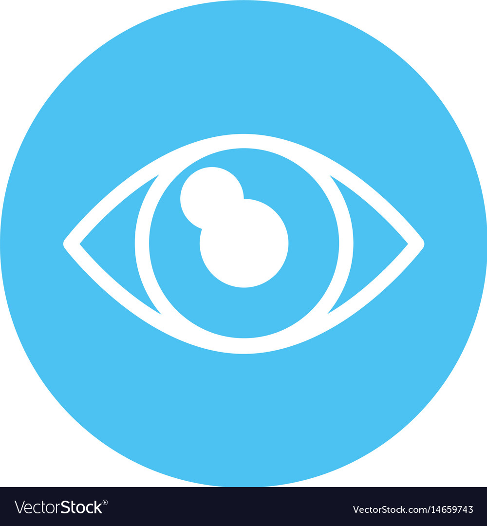 Eye icon image Royalty Free Vector Image - VectorStock