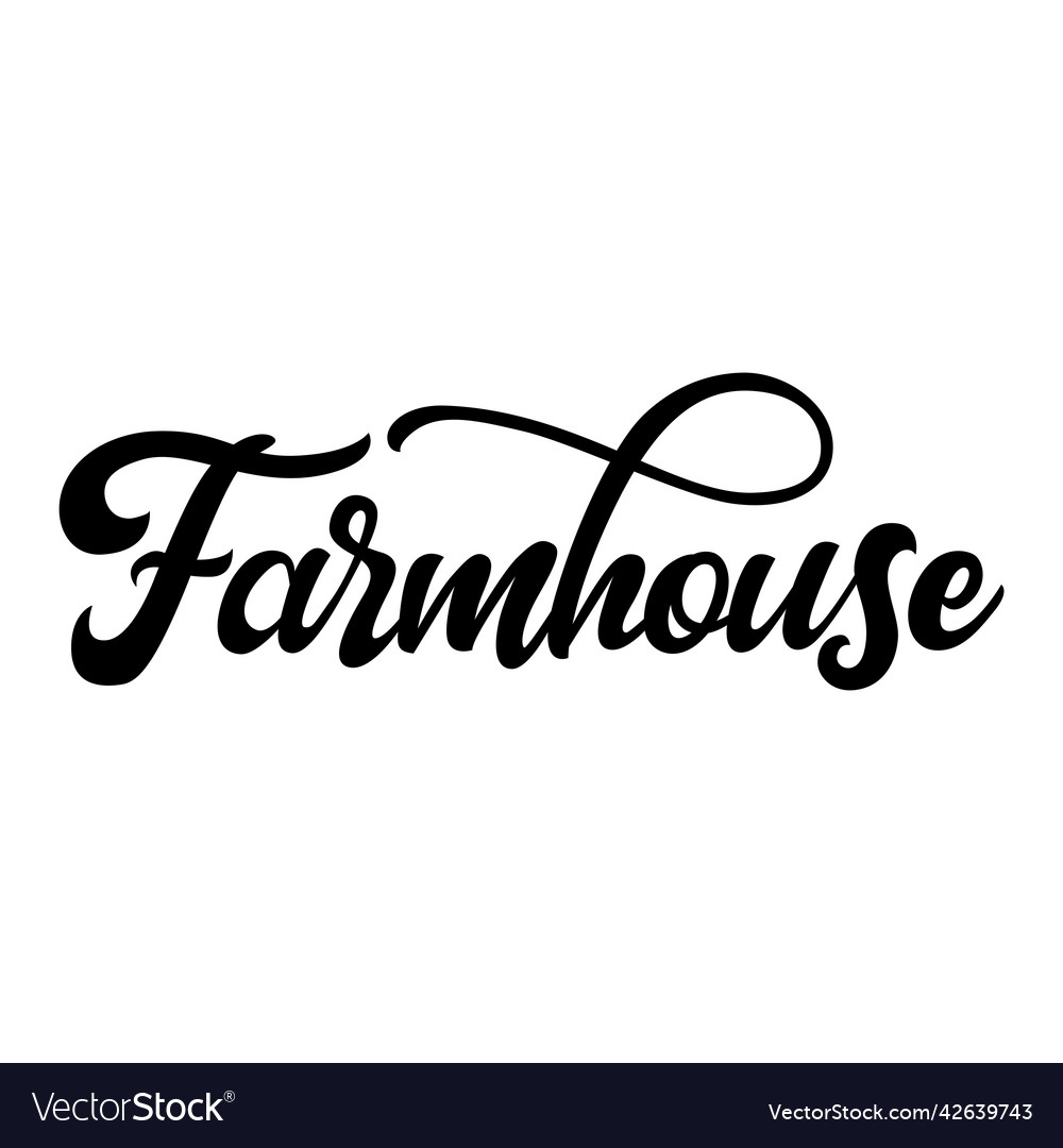 Farmhouse velcome sign kitchen home country Vector Image