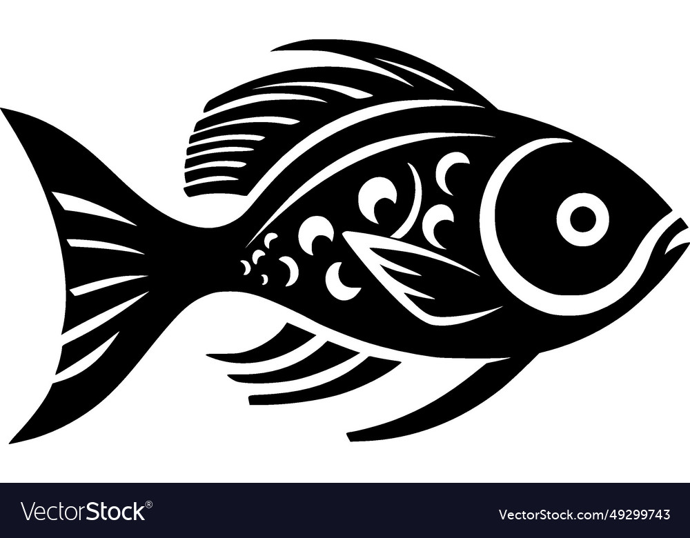 Fish - black and white