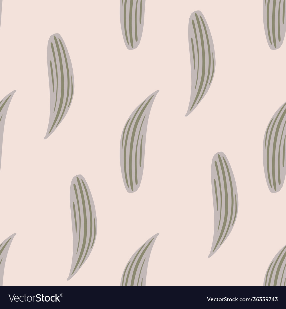 Minimalistic style seamless pattern with hand
