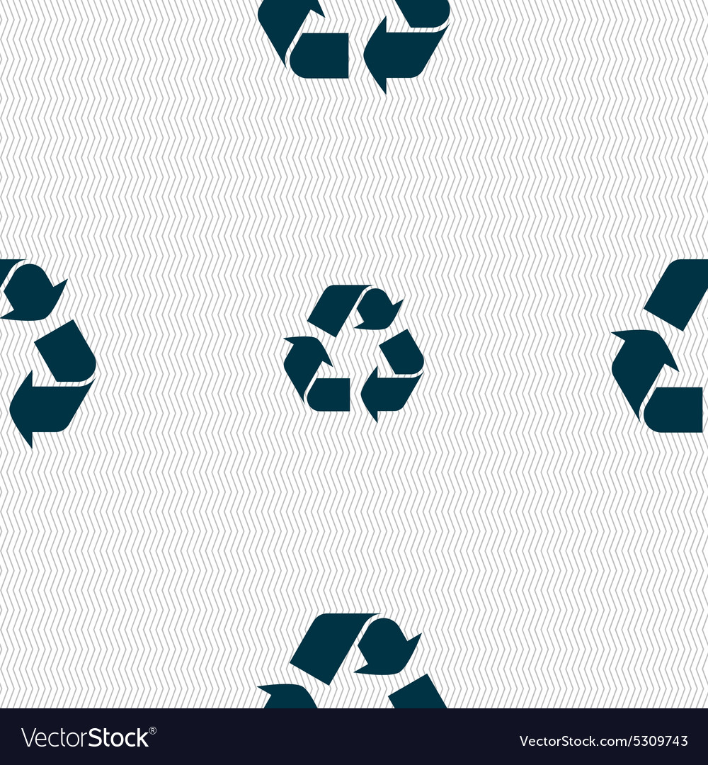 Processing icon sign seamless pattern