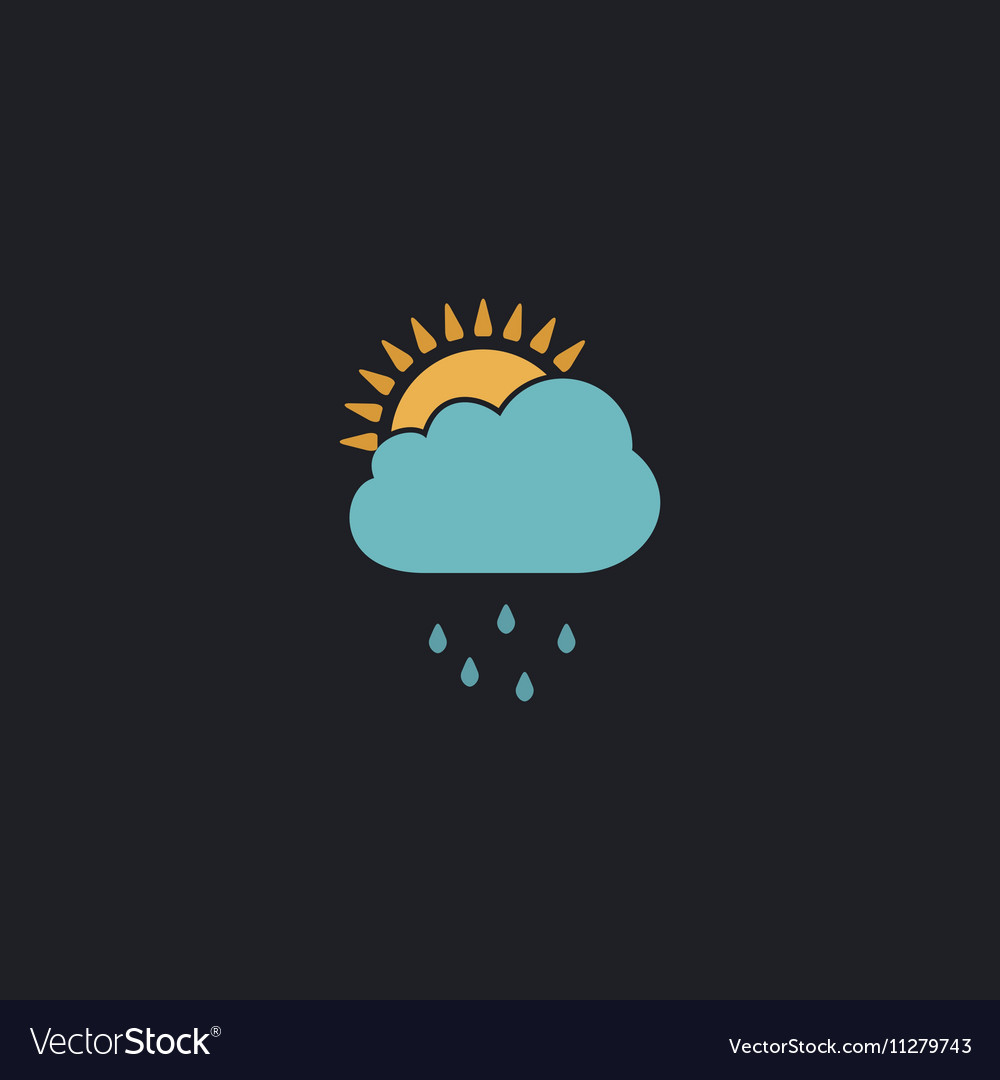 Raindrops computer symbol