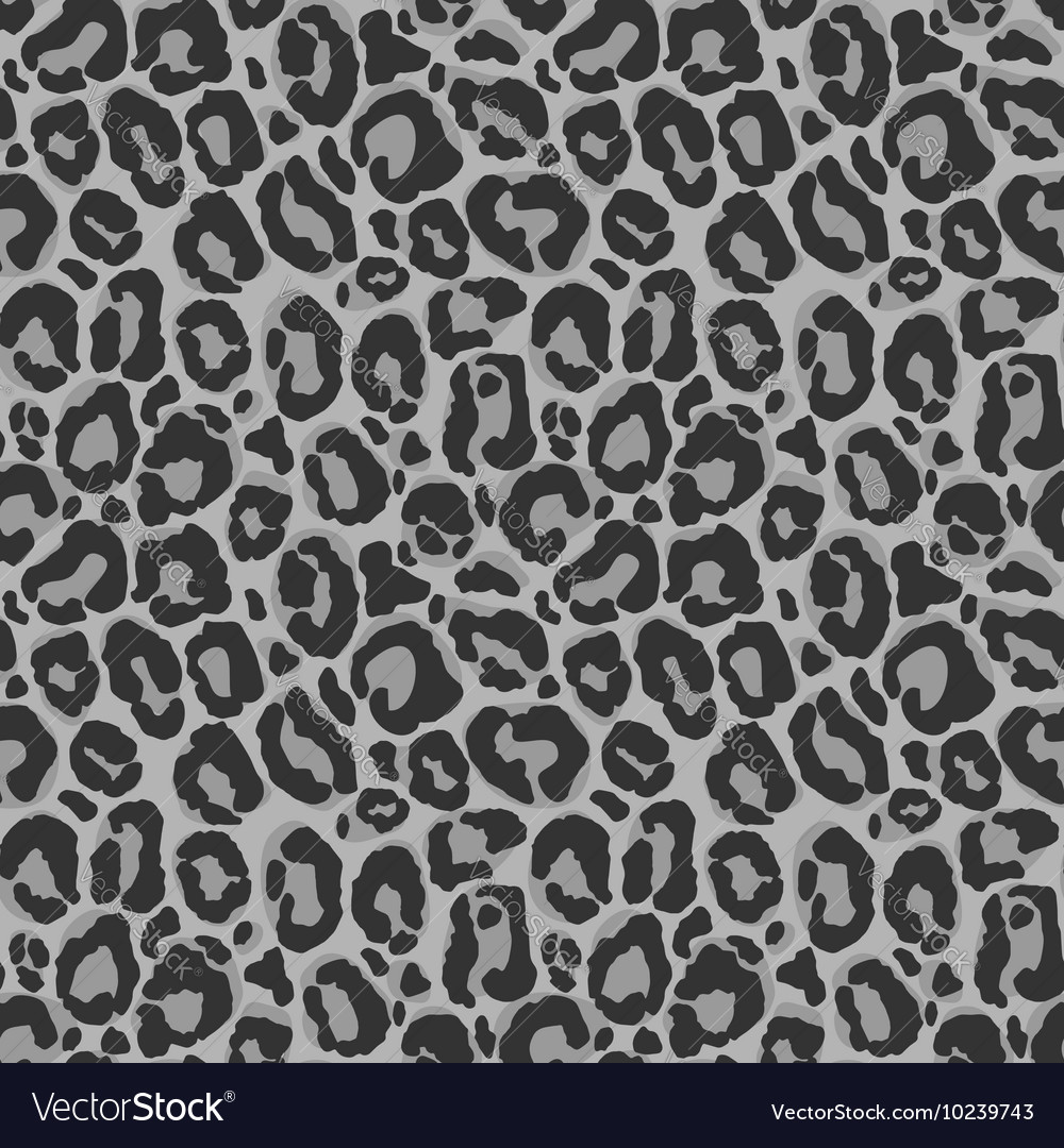 Seamless pattern with leopard fur texture