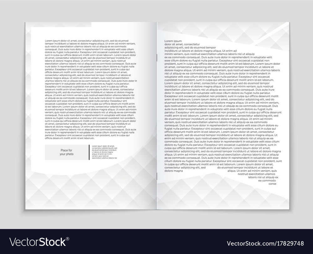 Abstract layout background set for art