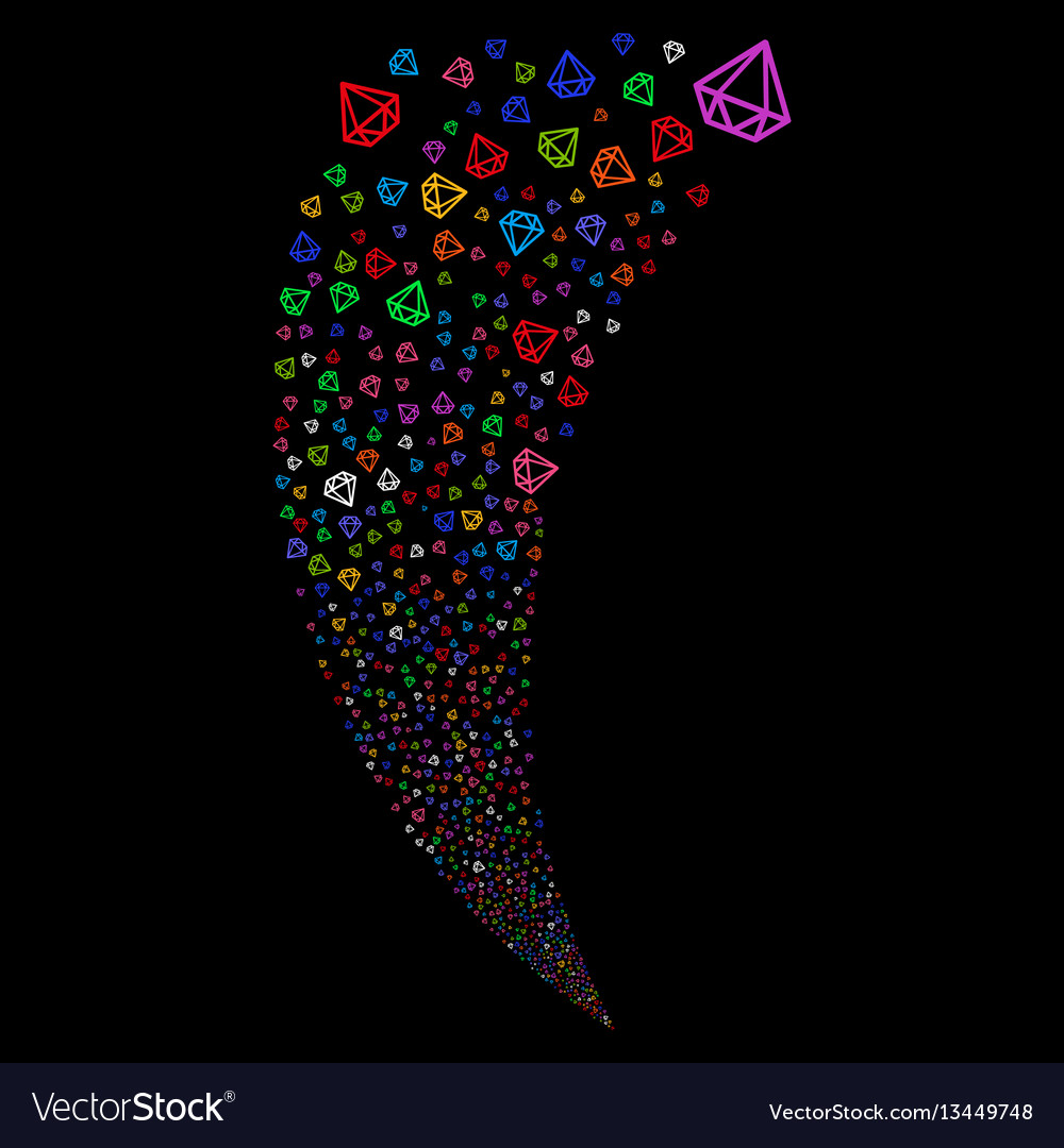Diamond random stream