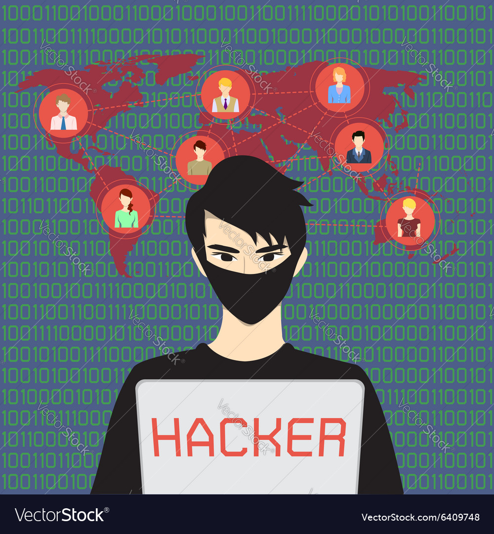 Hacker Royalty Free Vector Image - VectorStock