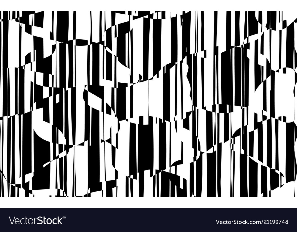 Random chaotic lines abstract geometric pattern