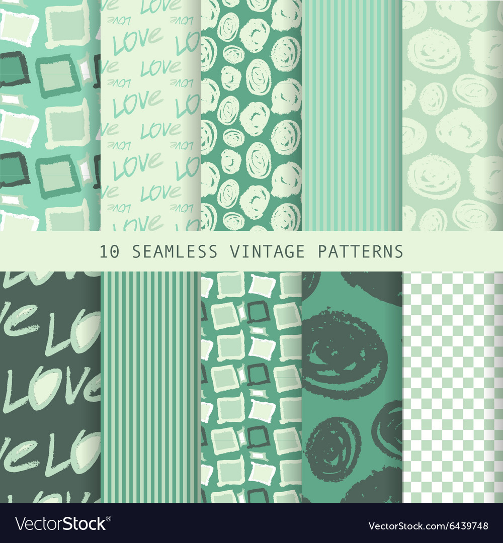 Retro Seamless Pattern Collection