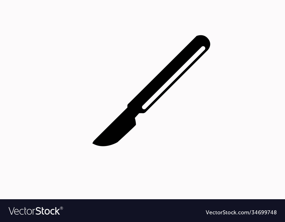 Scalpel icon Royalty Free Vector Image - VectorStock