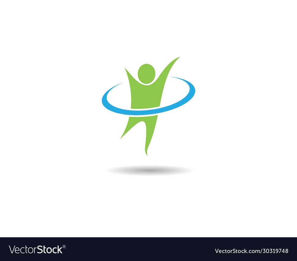 Wellnes symbol icon Royalty Free Vector Image - VectorStock