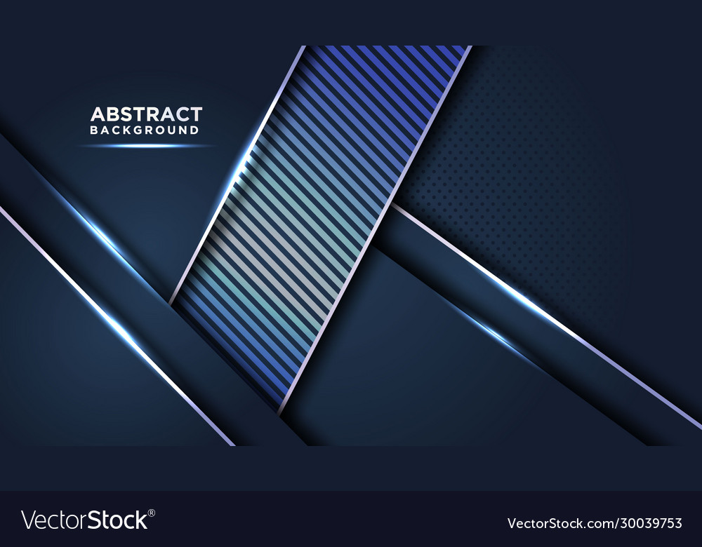 Dark abstract background with blue overlap