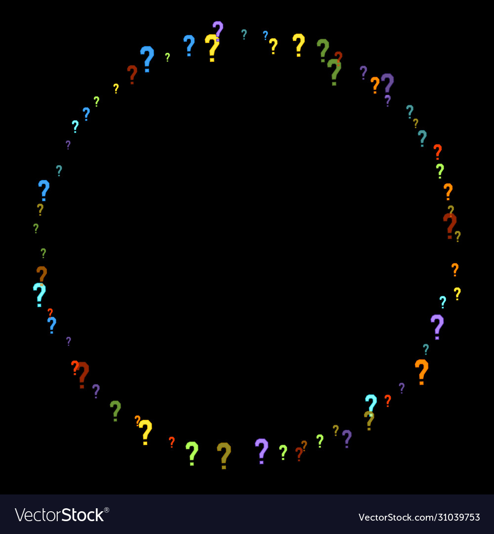 Question marks quiz doubt poll query public vector image Question marks quiz doubt poll query public
