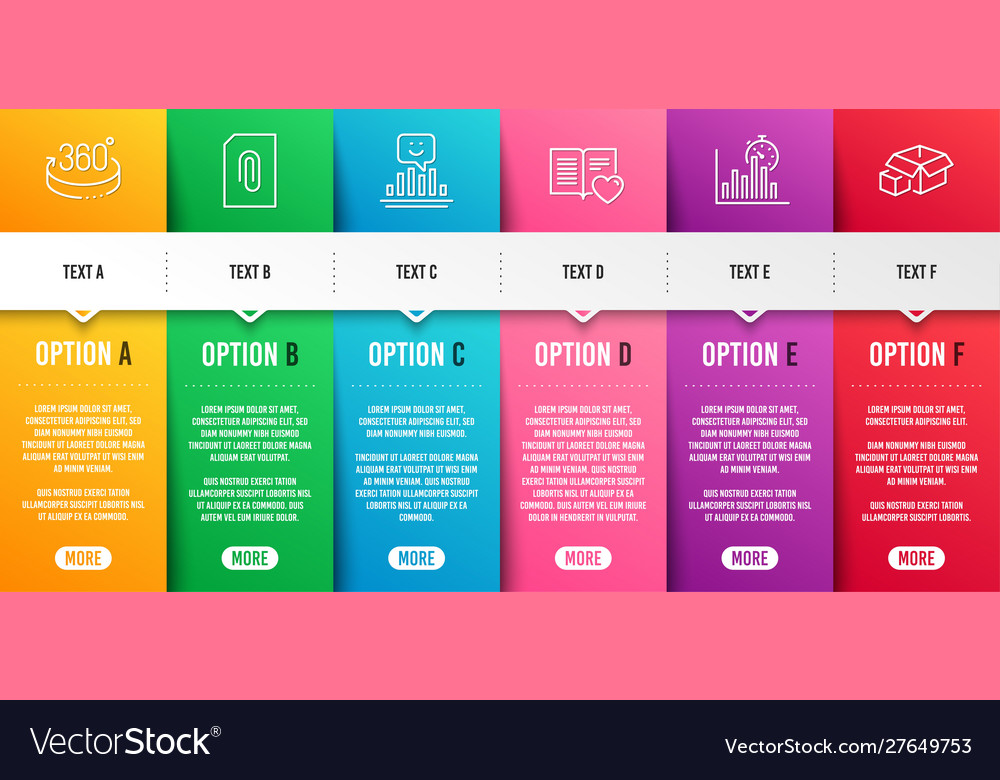 Report timer attachment and smile icons set 360 vector image Report timer attachment and smile icons set 360