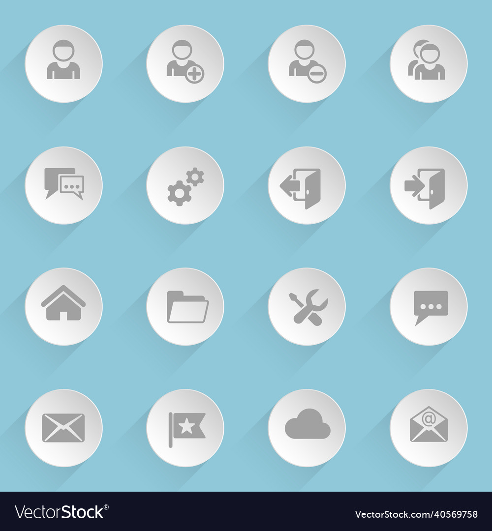 Account web icons