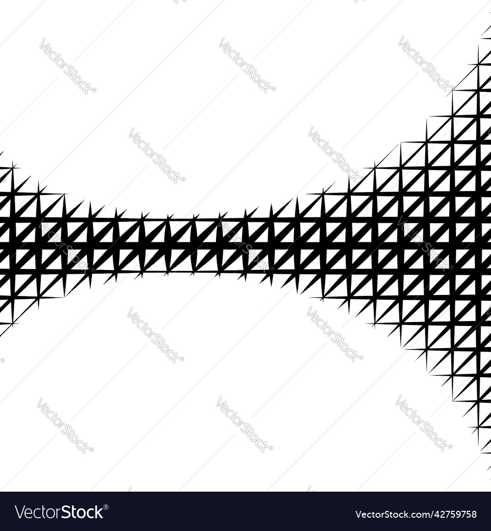 Background with gradient of triangle shaped cells vector image Background with gradient of triangle shaped cells
