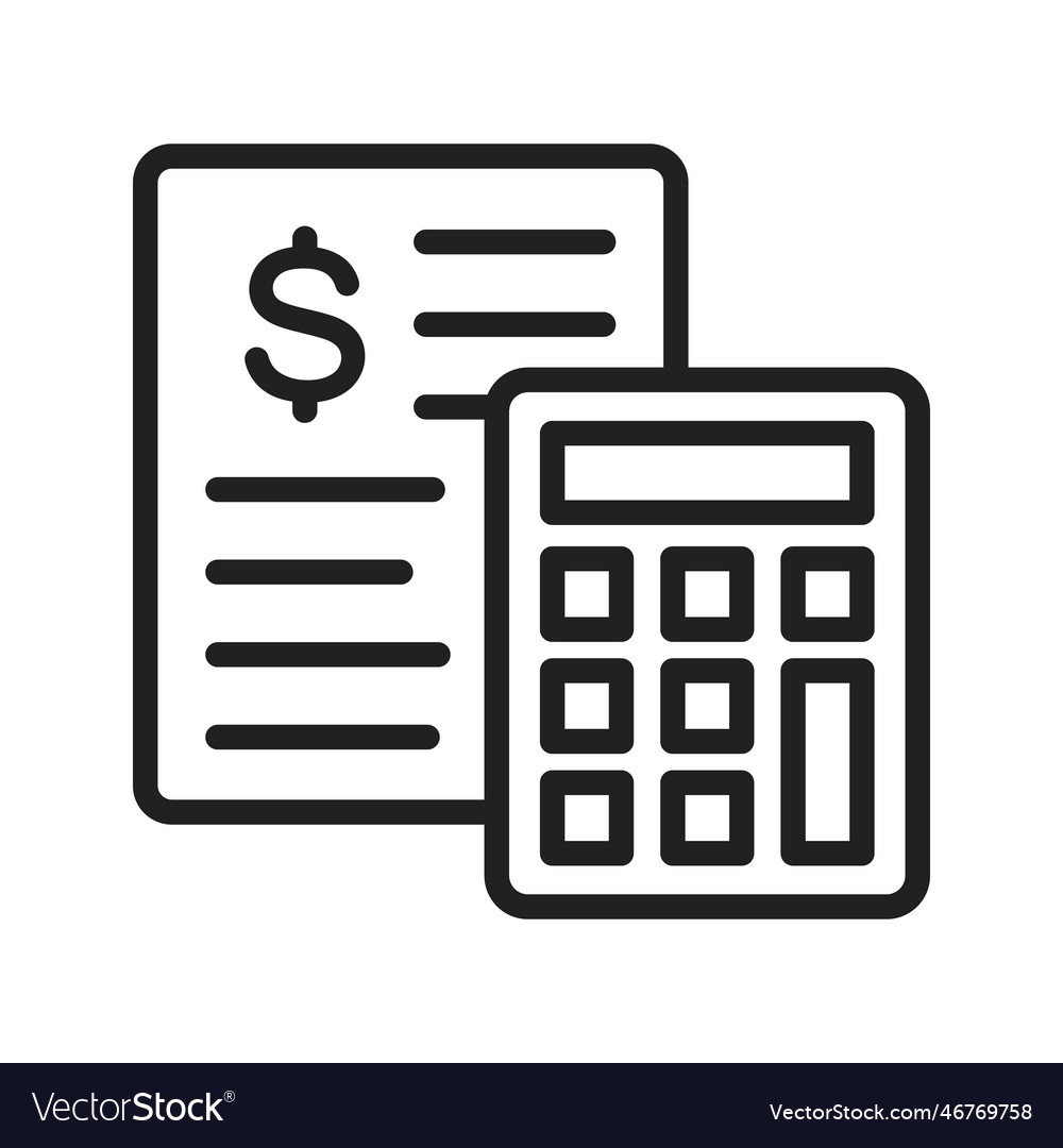 Calculations icon image suitable