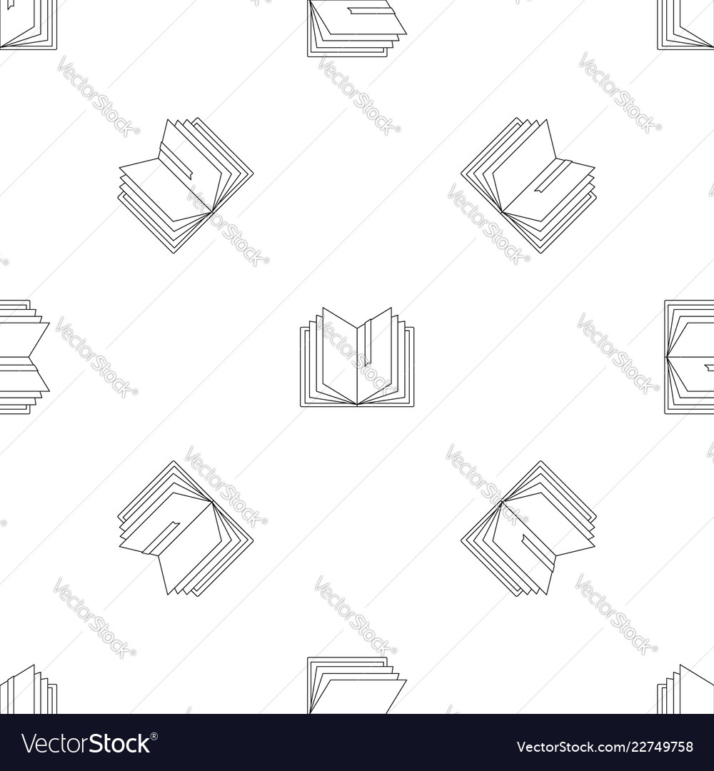 dictionary-pattern-seamless-royalty-free-vector-image