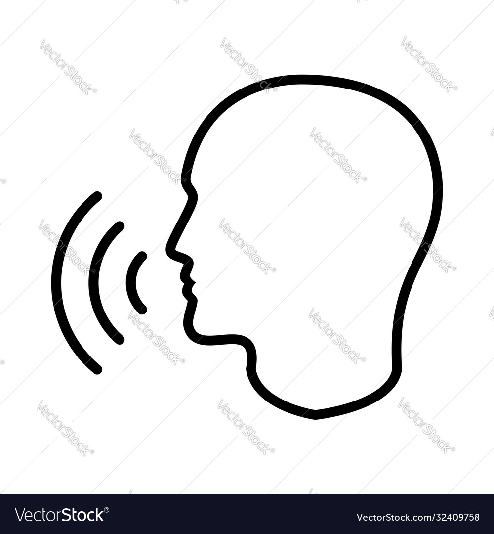 Voice 3 Royalty Free Vector Image - VectorStock