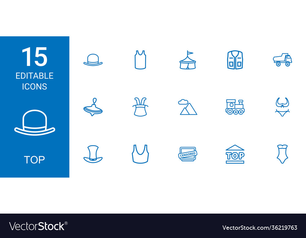15 top icons