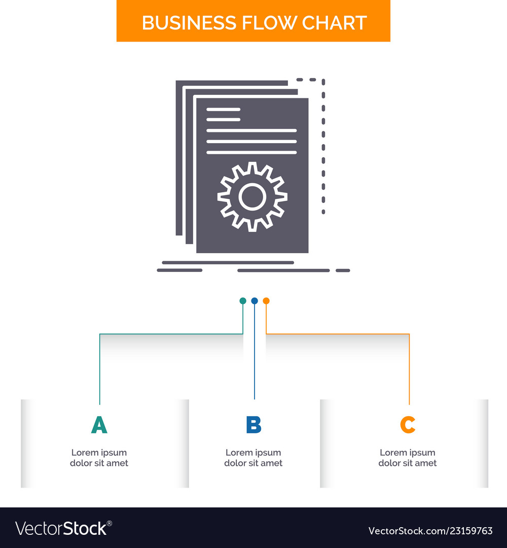 Entwicklerprogramm Script Business Flow erstellen Vector Image Entwicklerprogramm Script Business Flow erstellen