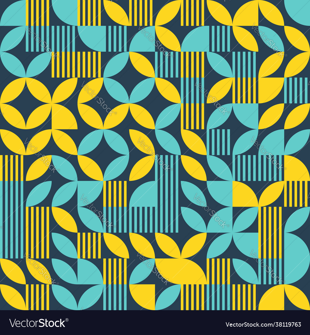 Geometry minimalistic seamless pattern vector image Geometry minimalistic seamless pattern