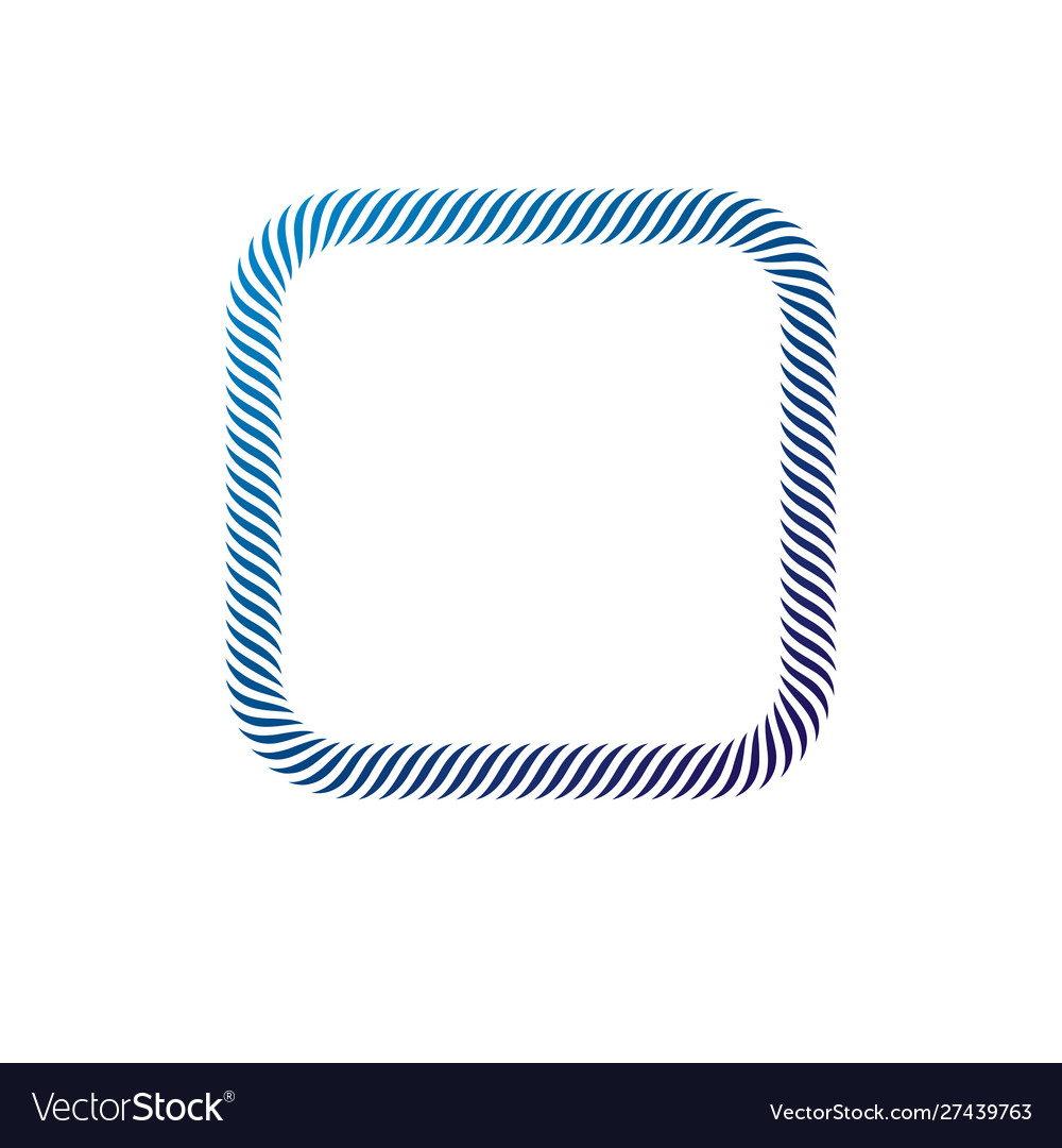 Luxury square frame with empty copy-space classic vector image Luxury square frame with empty copy-space classic