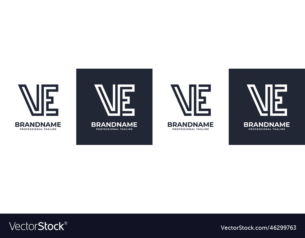 Simple yl monogram logo suitable for any business Vector Image