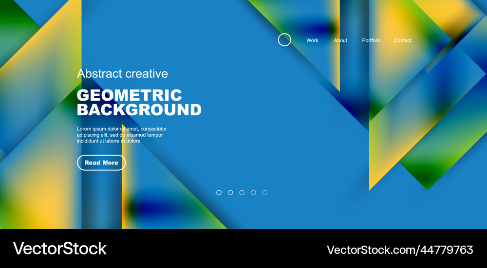 Triangle abstract background Royalty Free Vector Image