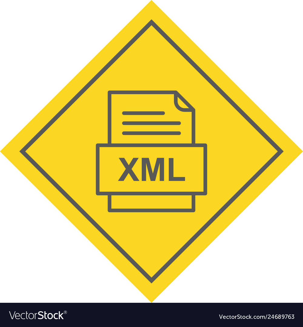 Xml file document icon