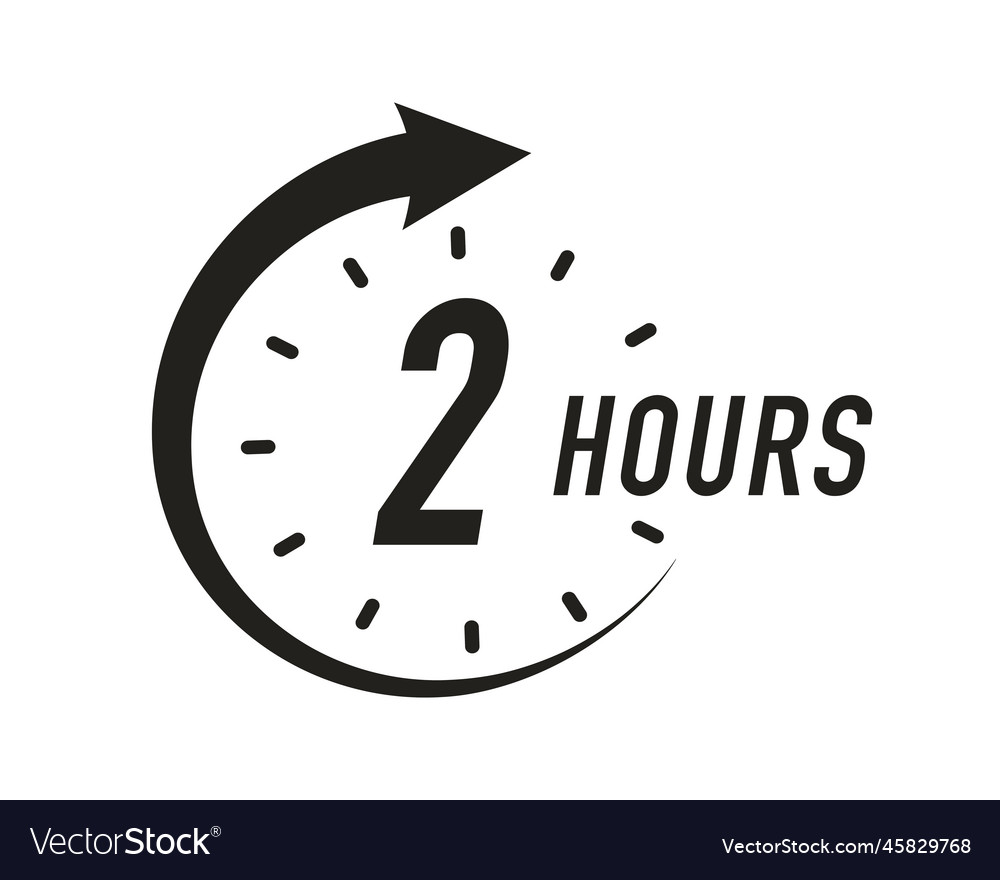 2 Hour Timer Symbol