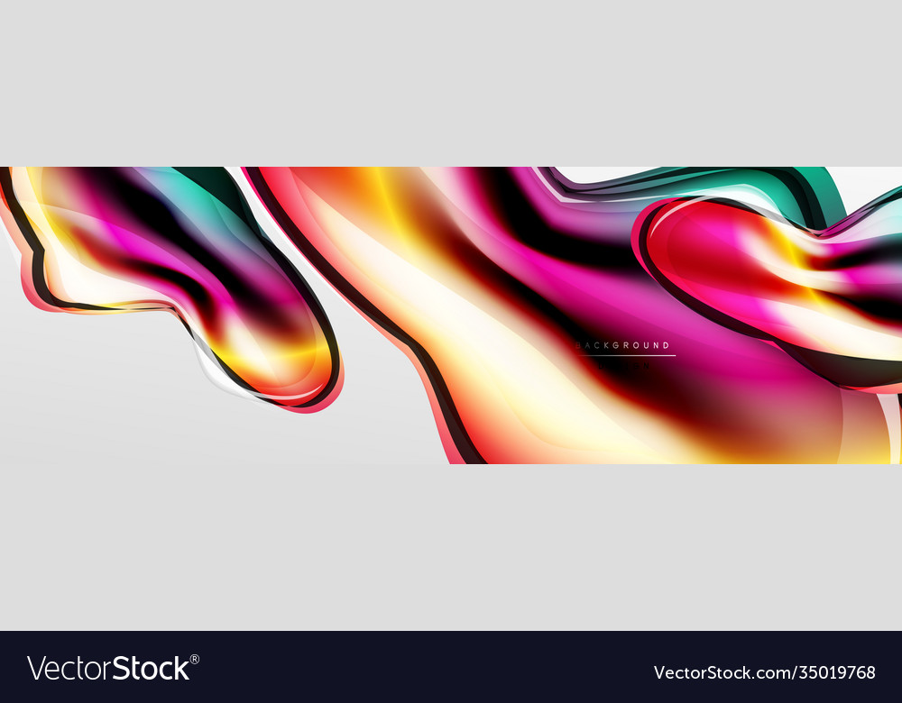 Abstract Liquid Flow Background