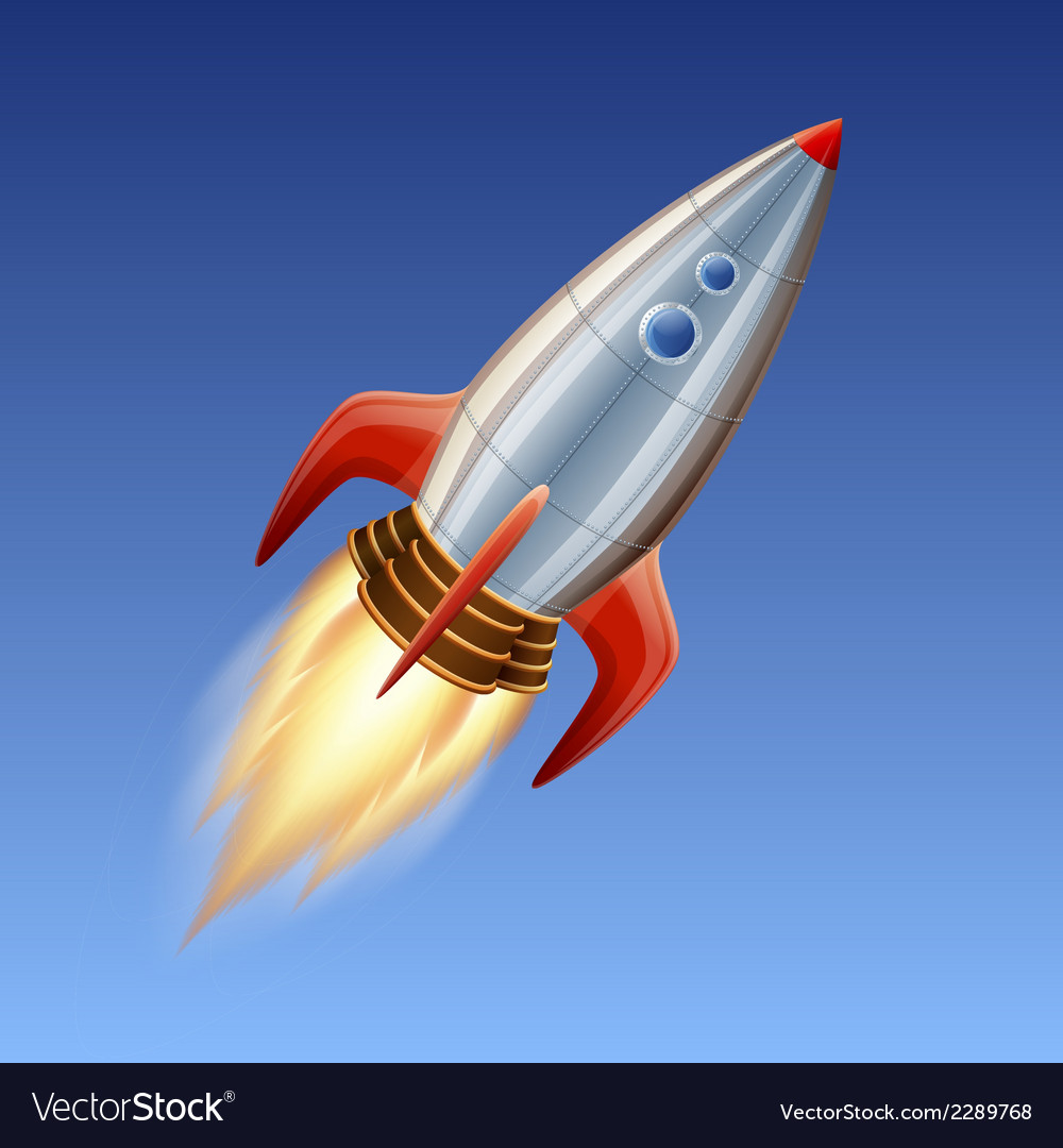 Rocket Royalty Free Vector Image - VectorStock