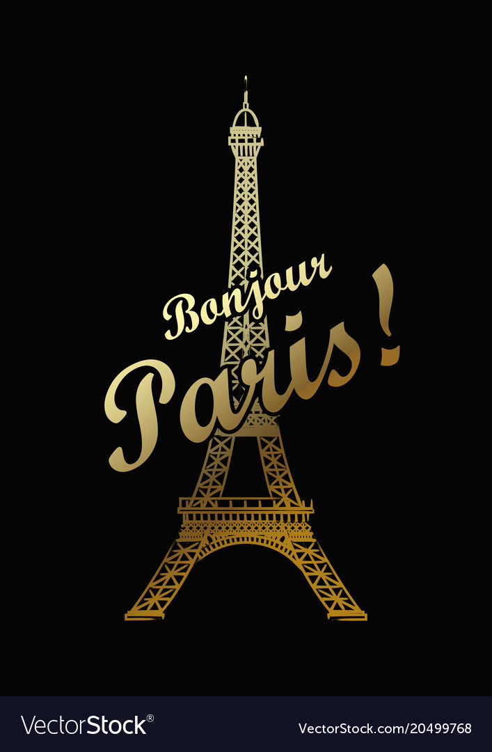 Eiffel tower isolated