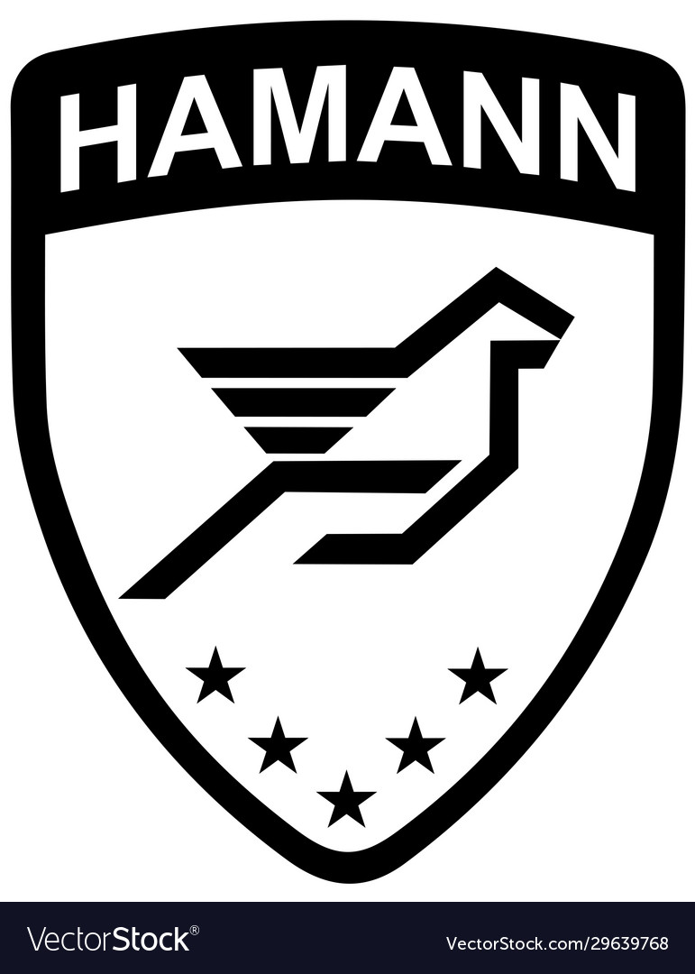 Hamann Royalty Free Vector Image - VectorStock