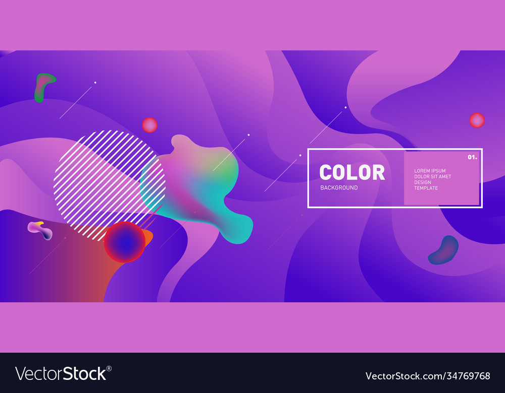 Liquid color background design fluid gradient